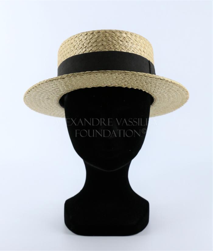 Boater hat