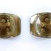 Pair of shoe buckles