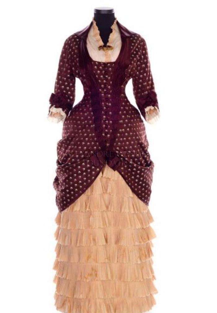 Bustle dress