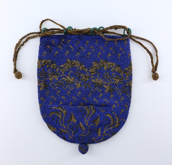 Beaded pouch