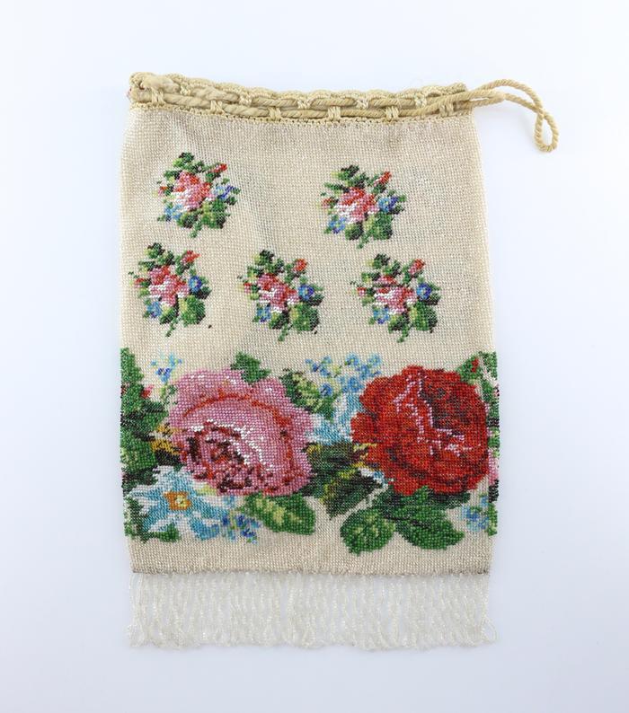 Beaded purse