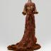 Evening gown with muff