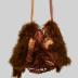 Evening gown with muff