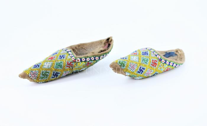 Beaded slippers
