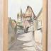 Landscape of a German town