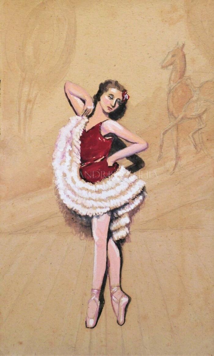 Alexandra DANILOVA in "The Blue Danube"