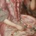 Portrait of a lady in 18th century gown