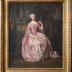 Portrait of a lady in 18th century gown