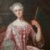 Portrait of a lady in 18th century gown