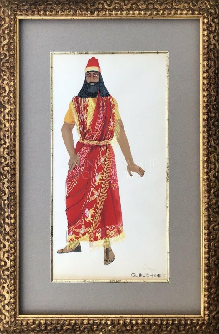 Costume design "Assyrie"