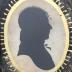 Silhouette portrait of a gentleman