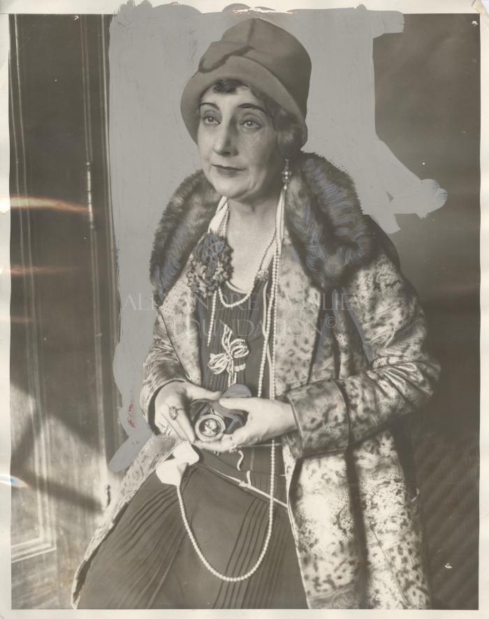 Portrait of Baroness Olga von TURK-ROHN 