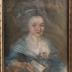 Portrait of a woman with a book