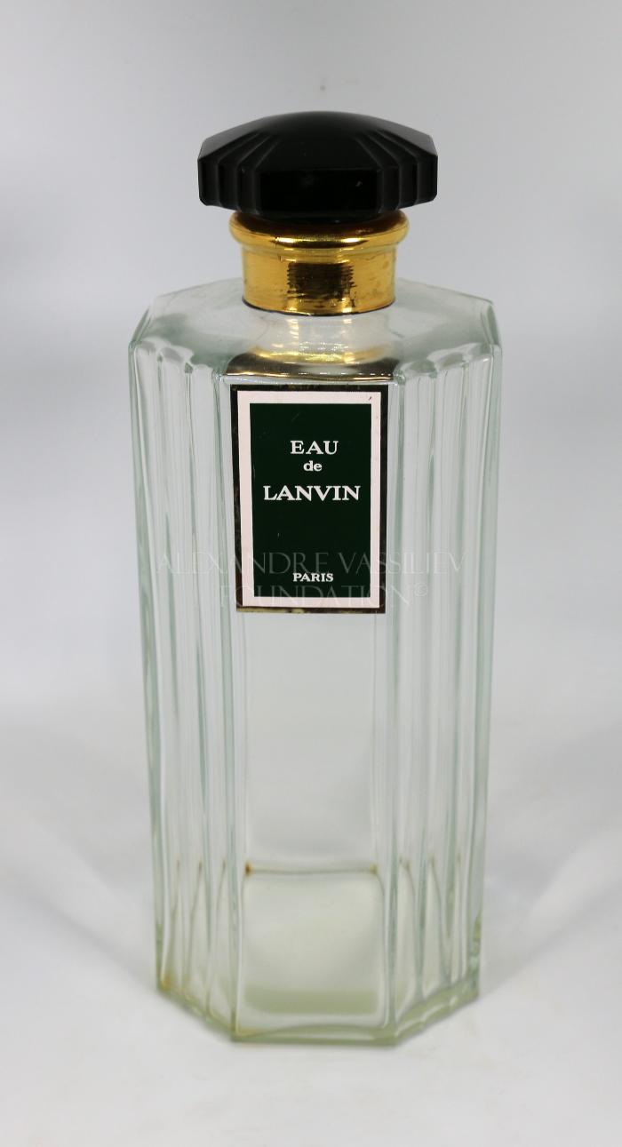 Factice perfume bottle "Eau de Lanvin" by Lanvin