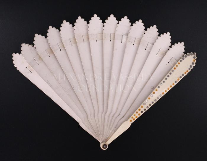 Dance card fan