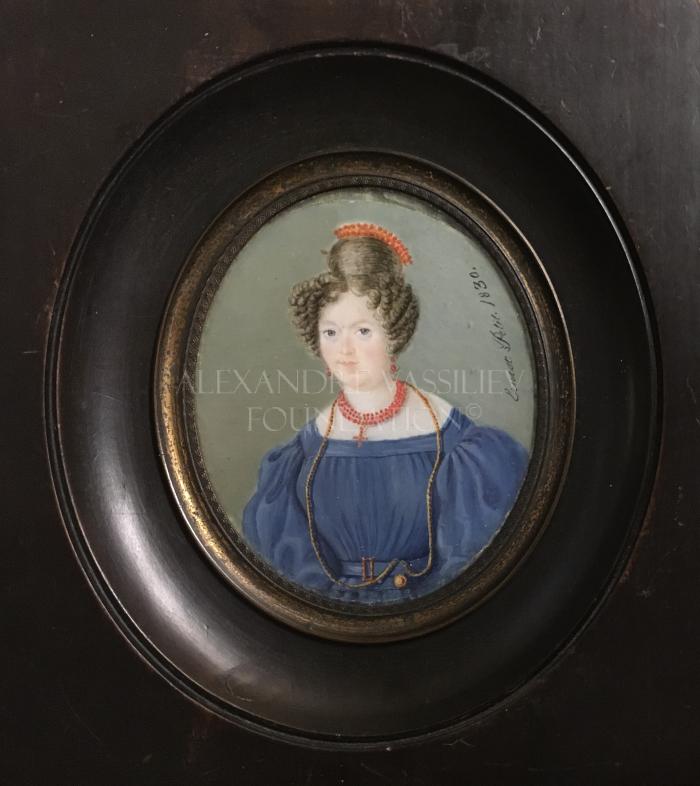Miniature Portrait of a woman