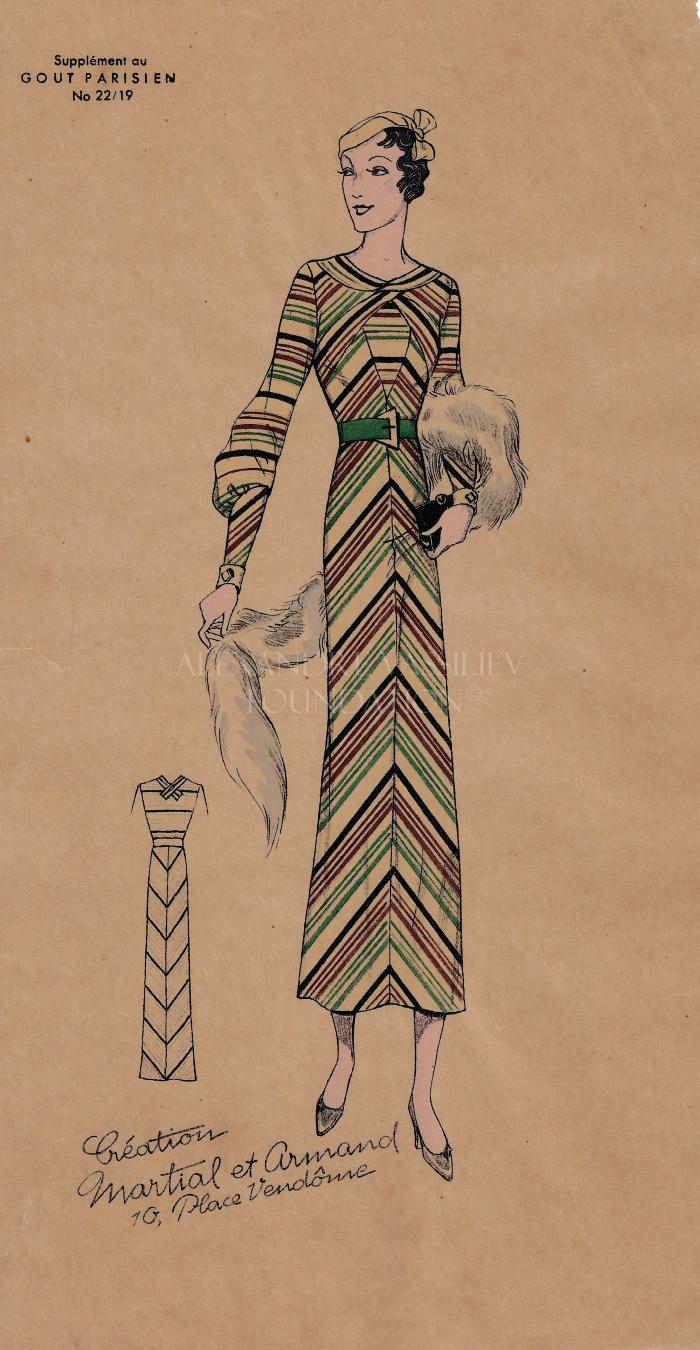 Fashion Engraving from "Le Goût Parisien"