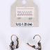 Pair of earrings