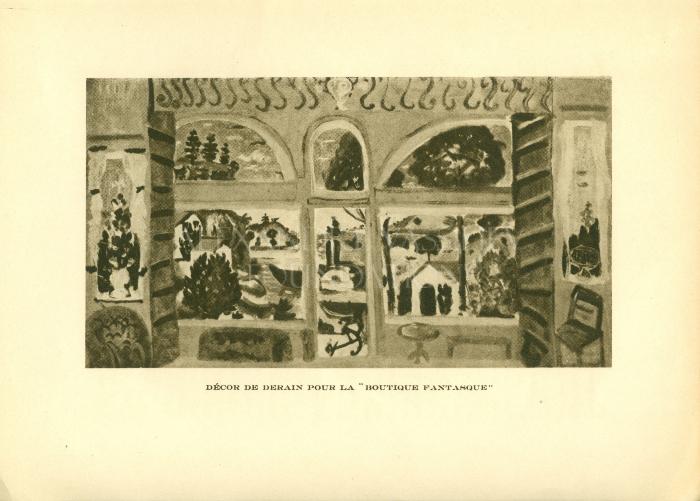 DERAIN decor for the "Boutique Fantasque"