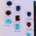 Buttons and beads sample display