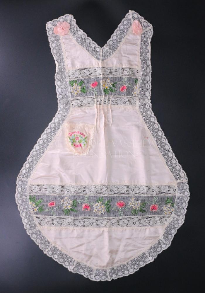 WWI Souvenir of France apron