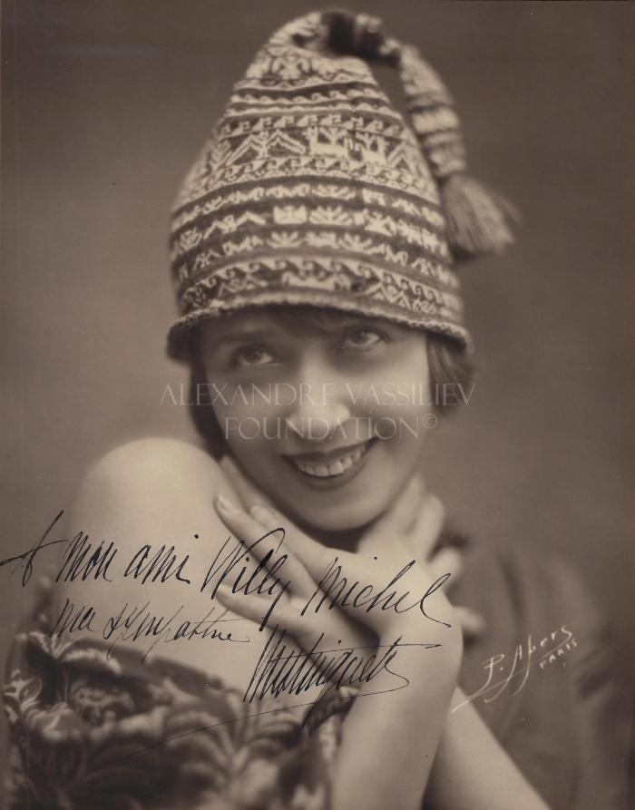 Portrait of Mistinguett