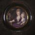 Miniature family portrait with post mortem