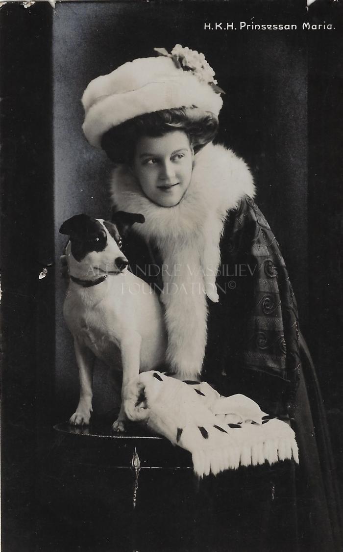 Photograph of the Grand Duchess Maria PAVLOVNA of Russia the Younger