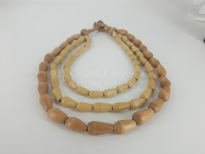 Wooden necklace