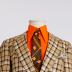 Peek-a-boo necktie