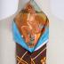 Peek-a-boo necktie