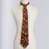 Peek-a-boo necktie