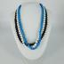 Three glass necklaces