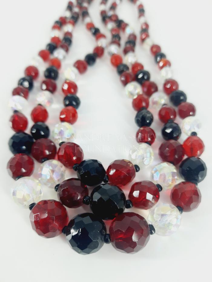 Three-strand necklace