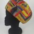 Turban hat half-face