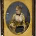 Portrait of a young woman in Rococo style