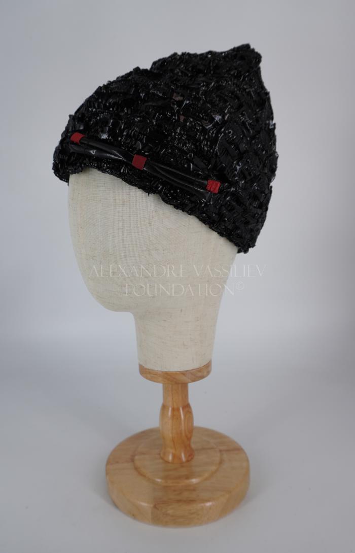 Cellophane beehive hat