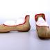 Beach slippers of Countess de PRIN 