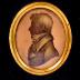 Silhouette portrait of a gentleman
