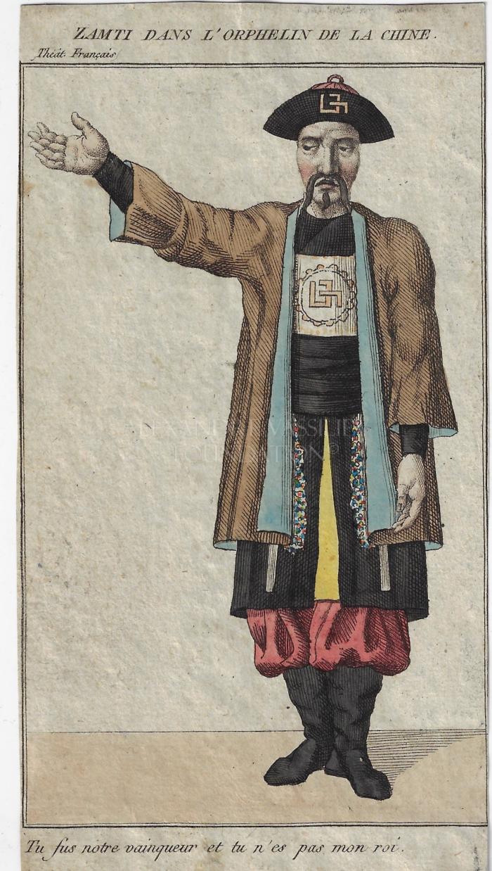 "Zamti dans l'orphelin de la Chine"