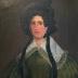 Portrait of a lady in black bonnet